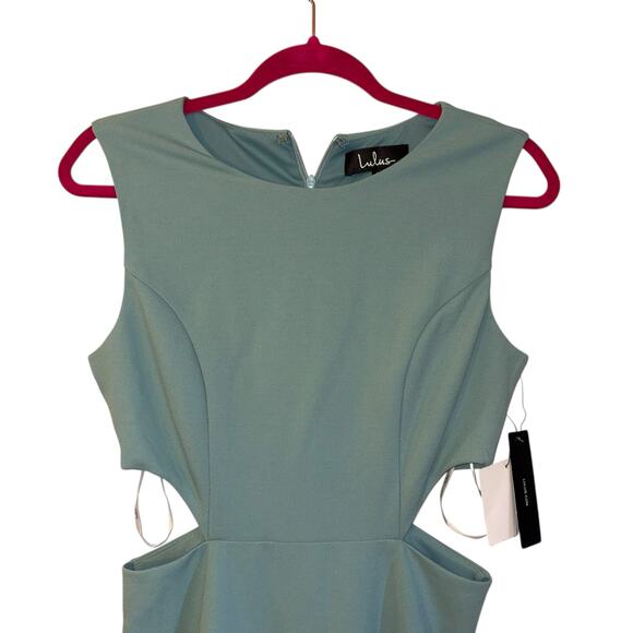 Utterly Smitten Dusty Sage Cutout Maxi Dress!, medium - Picture 8 of 12